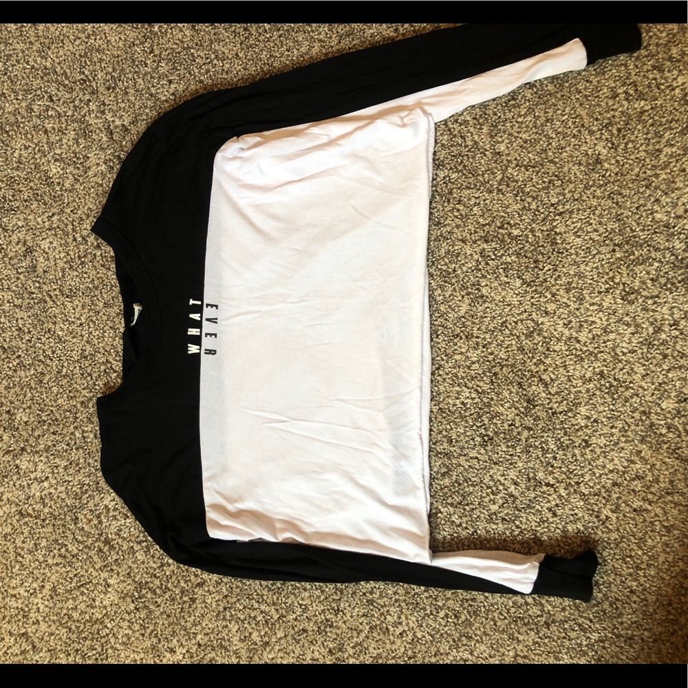 Crop tee long sleeve